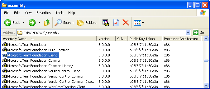 GAC Viewer In Explorer